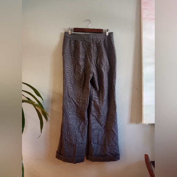 Ralph Lauren Wool Preppy Classic Checked Plaid Quiet Luxury Casual Comfy Pants - Picture 5 of 8